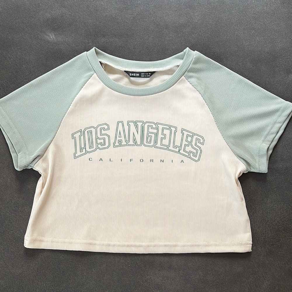 Womens SHEIN Crop T-shirt
